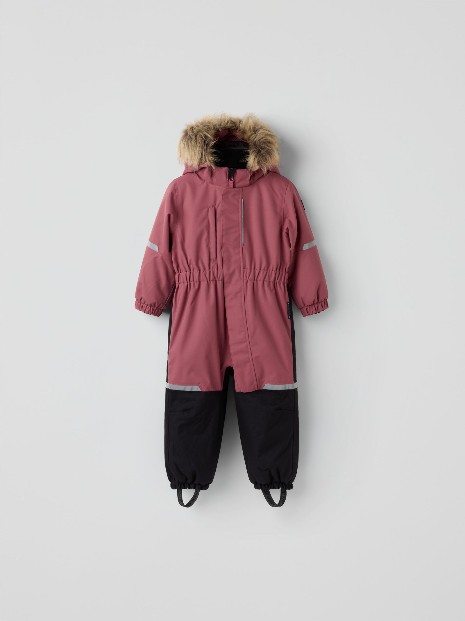 Vattentät vadderad overall ARCTIC - Rosa