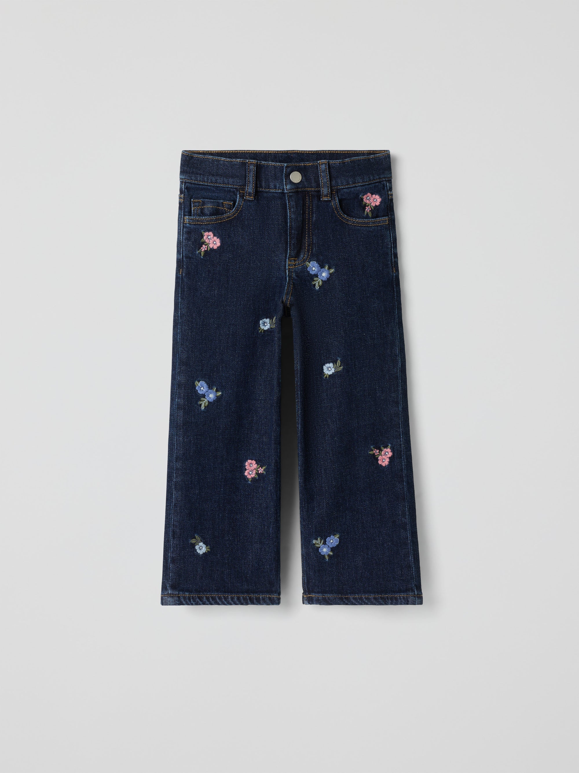 SALLY jeans Wide fit - Mörk denim