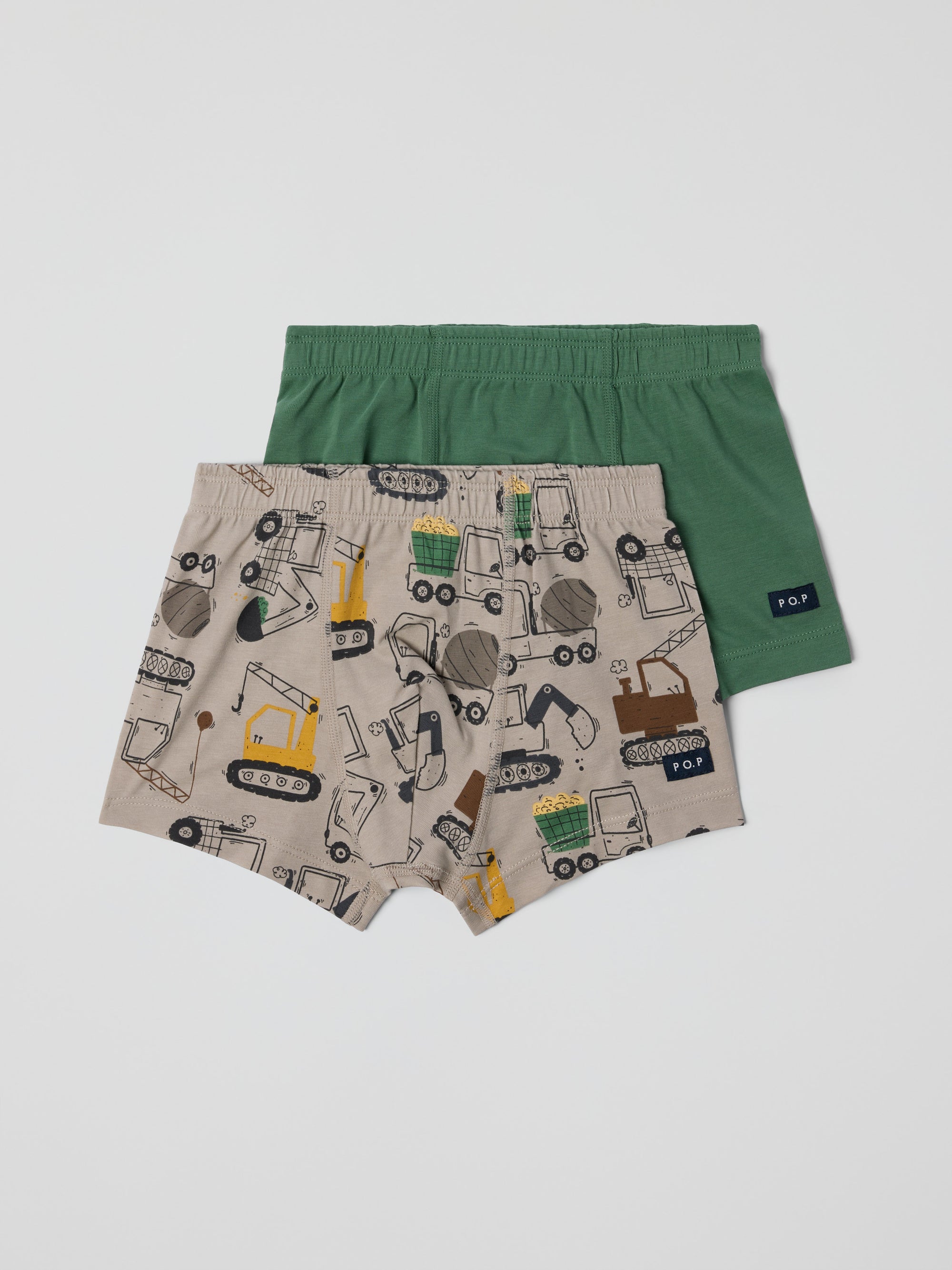 2-pack boxershorts - Grön
