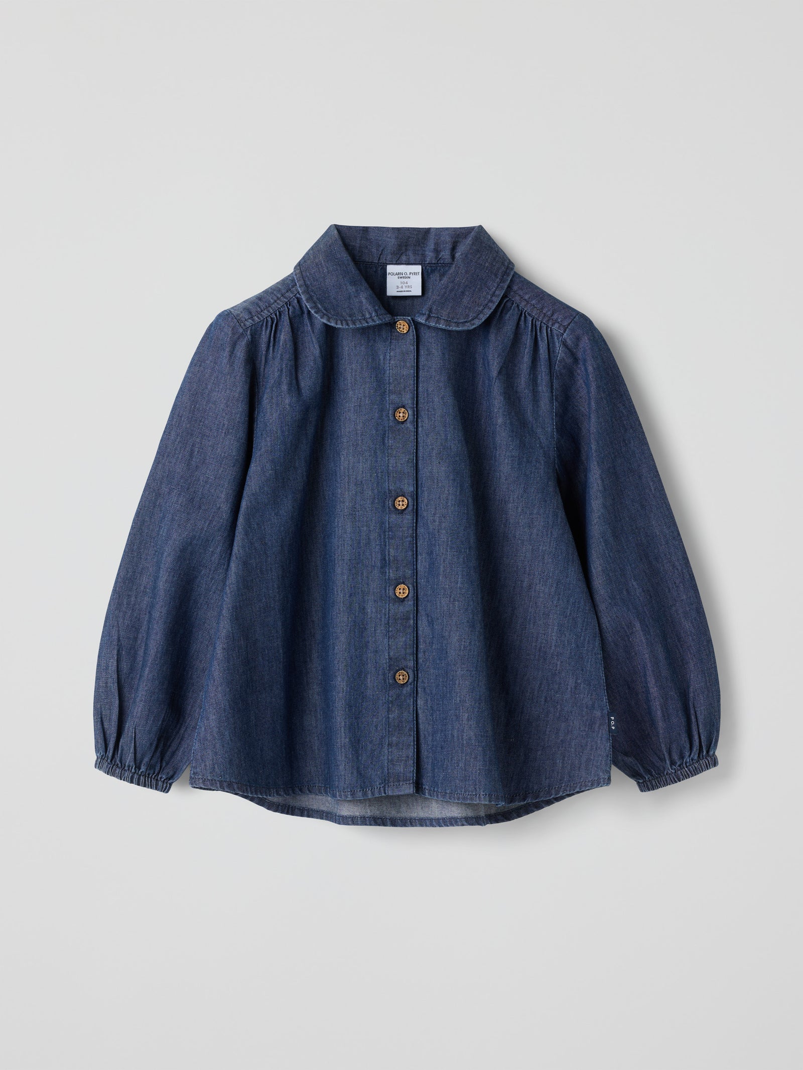 Långärmad blus - Denim