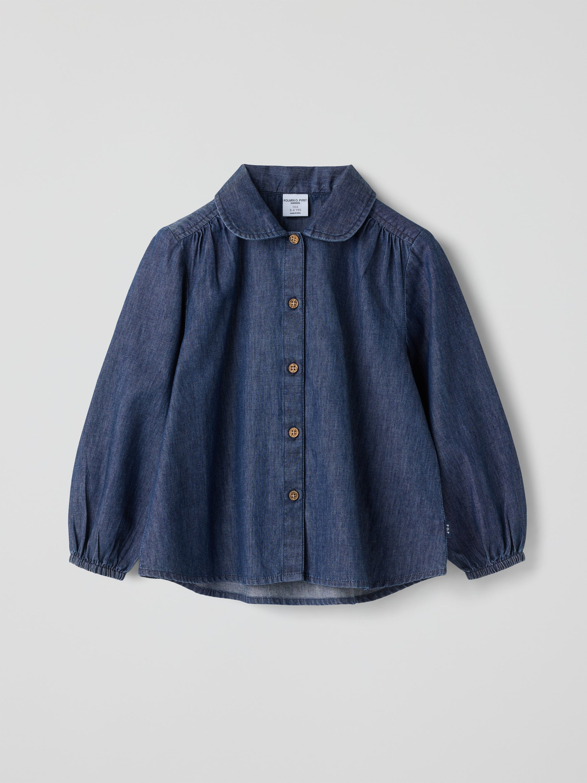 Långärmad blus - Denim