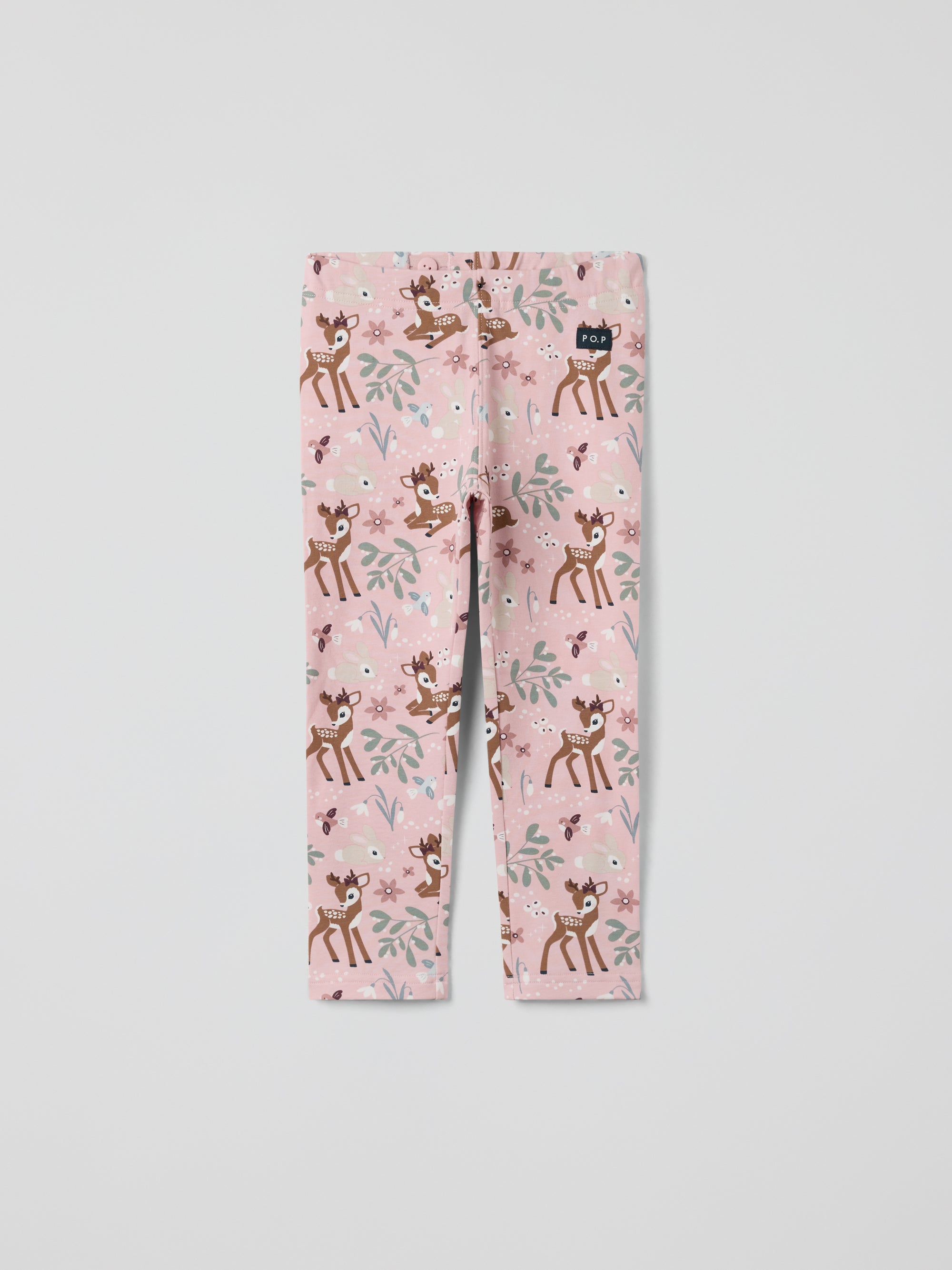 PLAYING leggings með vetrarmynstri