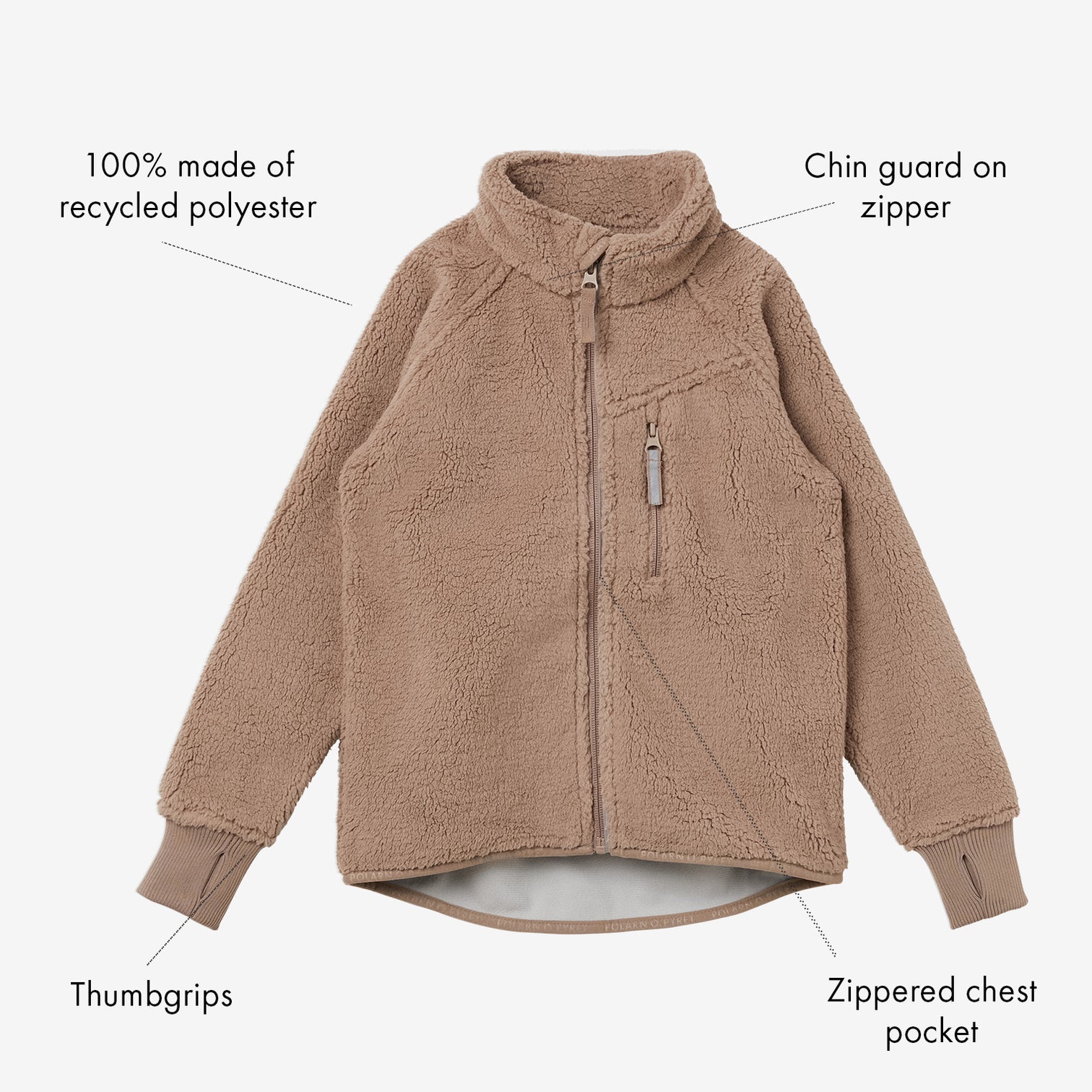 Windie vindflís peysa vindheld pile