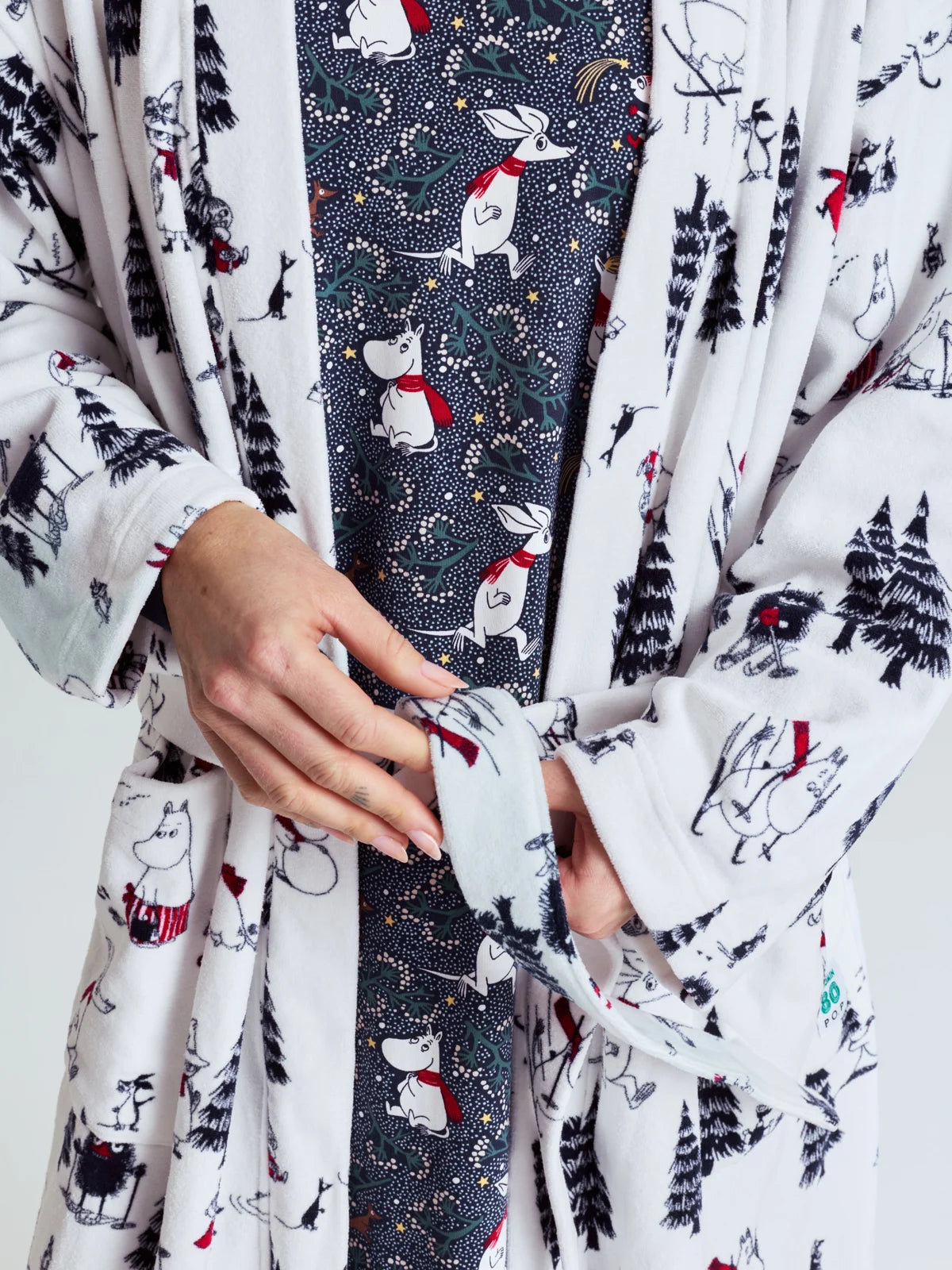 Náttsloppur á fullorðna Moomin