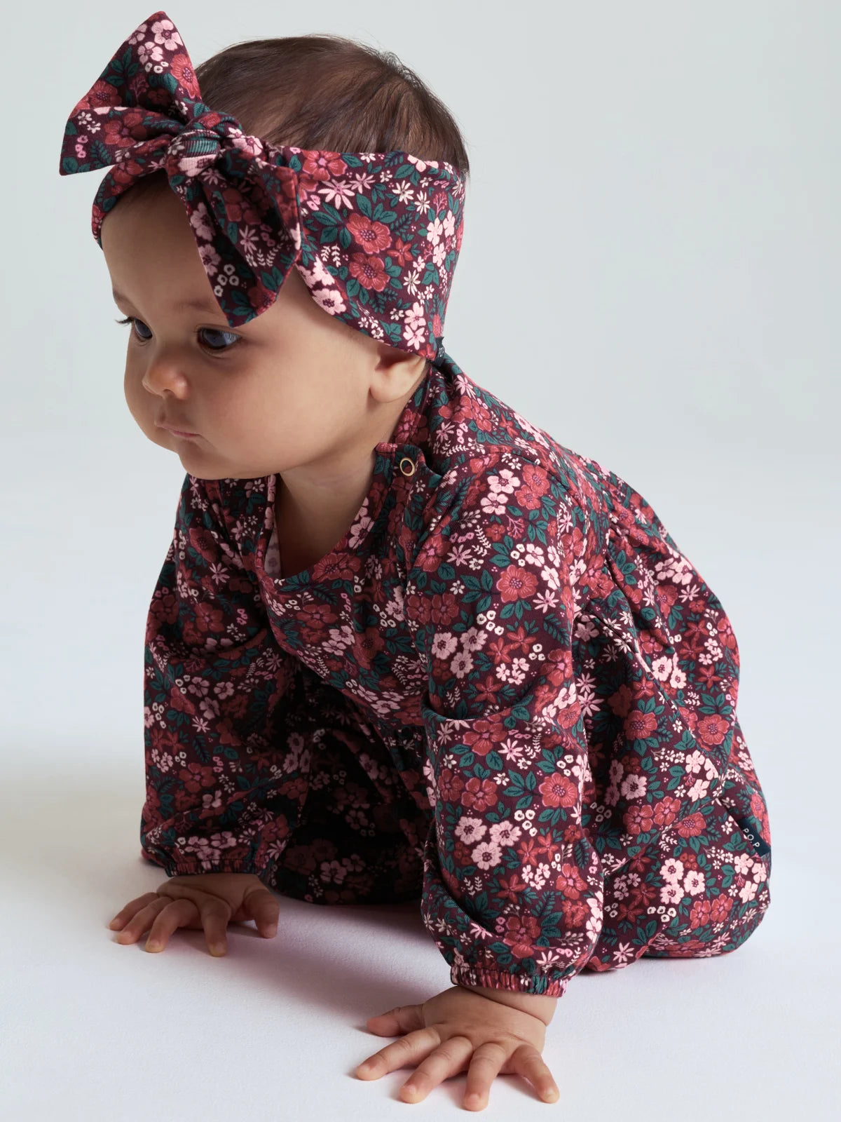 Hárband með blómum