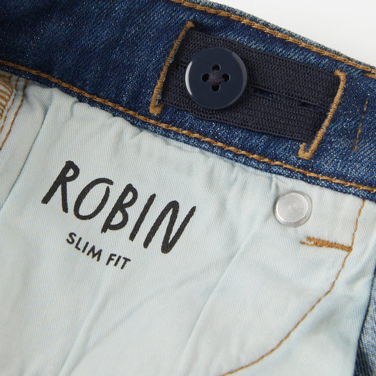 ROBIN gallabuxur - Slim-fit