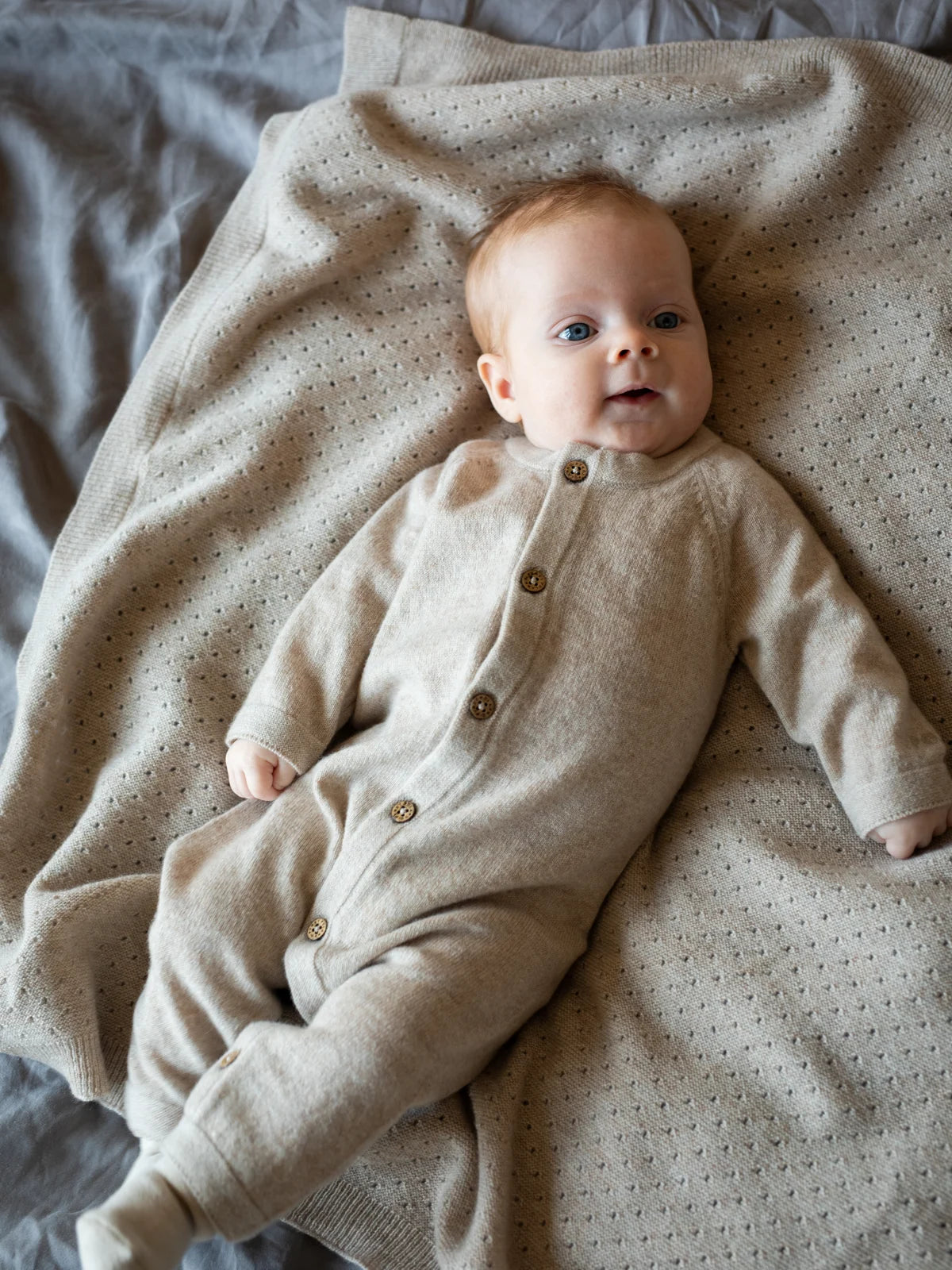 HARRY ungbarnateppi úr Cashmere