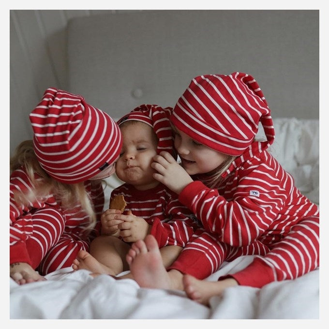 Skásamfella röndótt PO.P Originals. Dark Sapphire.